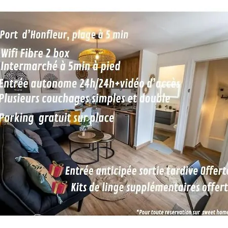 Jungle 2 Parking 10min Port Et * Honfleur